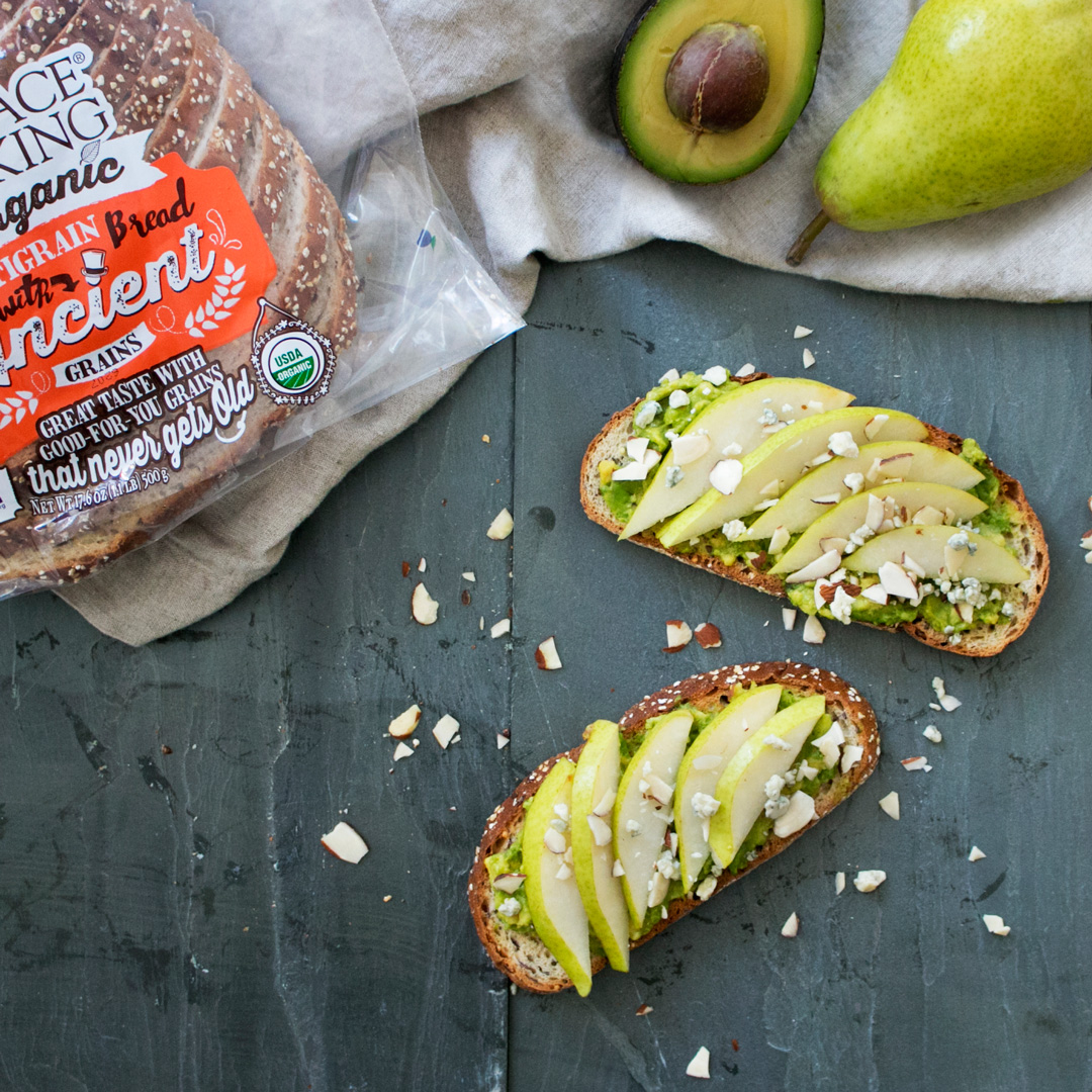 Pear and Avocado Toast 