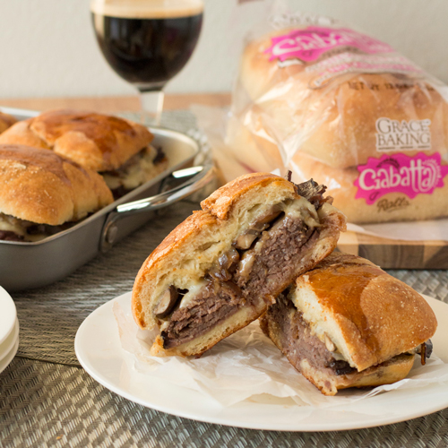 Roast Beef and Stout Sammies